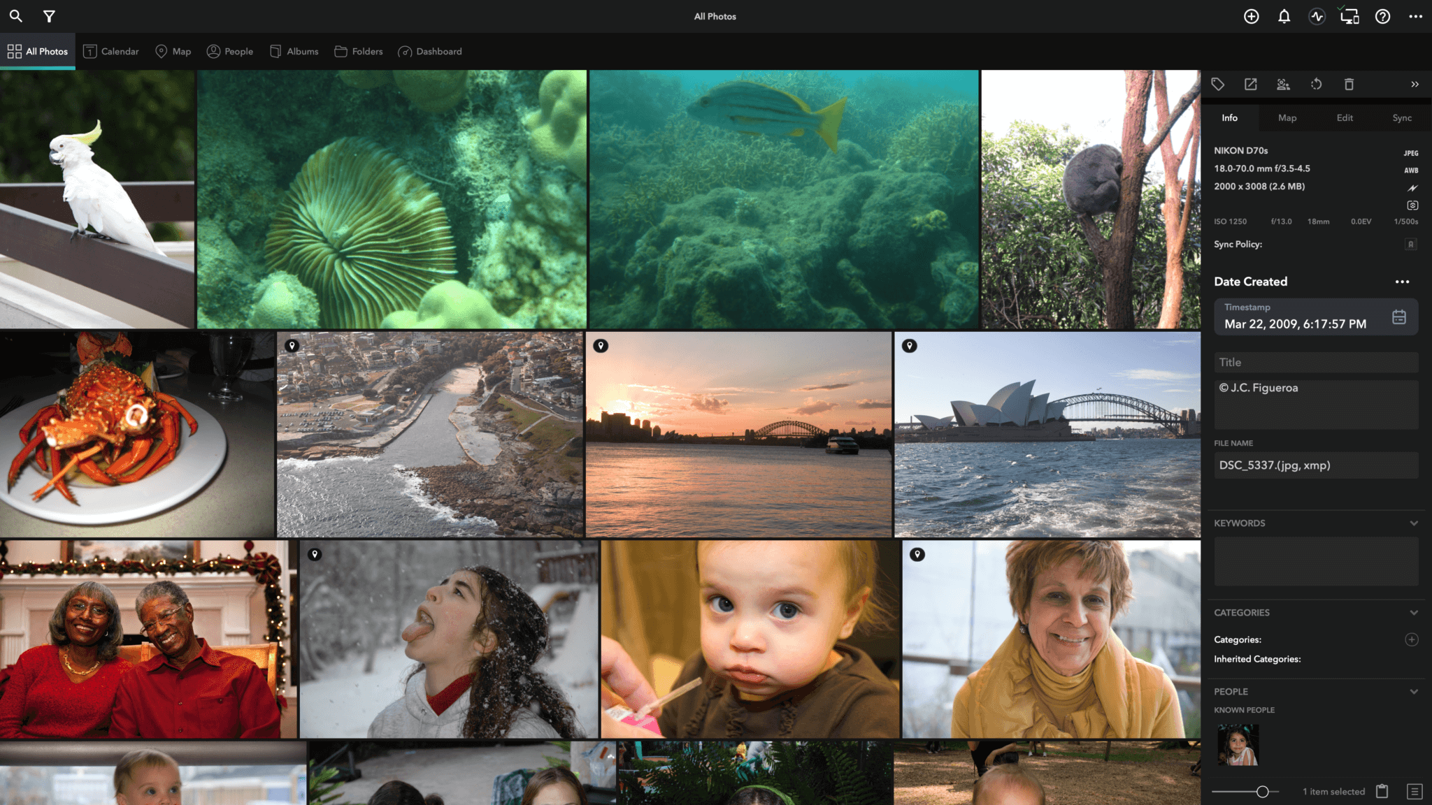 Browsing through even the largest of photo libraries is a breeze with Mylio Photos.